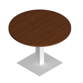 Tavolo per sale riunioni con struttura metallica e piano in melaminico cm. 105X75H