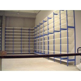 MODULO AGGIUNTIVO scaffale di metallo da magazzino Verniciata cm. 91x80x150h