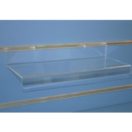 Pianetto porta oggetti in plexiglass dimensioni (lxp) cm. 40x15
