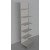 Modulo aggiuntivo per scaffale metallico a piani con mensole di cm. 80x50x300h