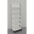 Modulo aggiuntivo per scaffale metallico a piani con mensole di cm. 100x50x300h