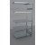 MODULO AGGIUNTIVO scaffalatura metallica da magazzino Zincata cm. 120x80x242h